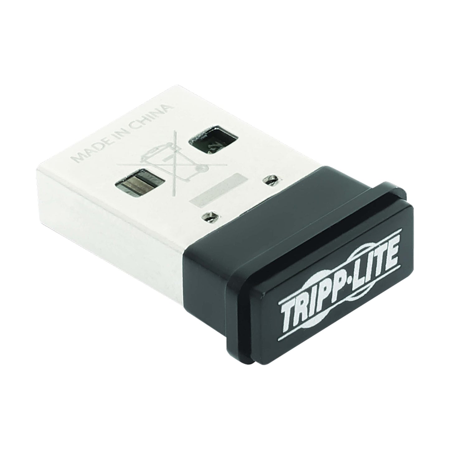 Tripp Lite Mini Bluetooth USB Adapter for Up to 7 Devices - Connect Smartphones, Tablets, Keyboards, Mice, Headsets & Printers - Bluetooth 5.0 (Class