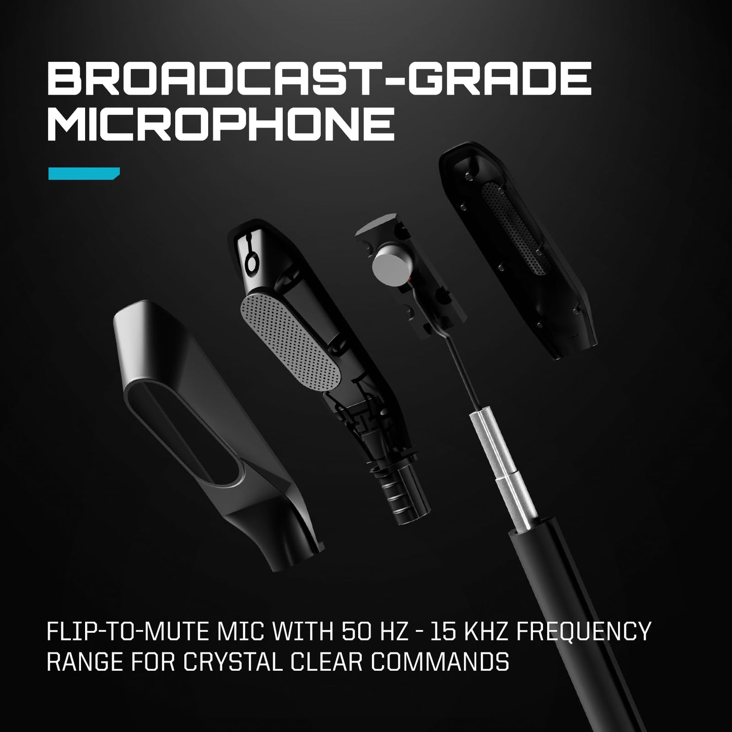 RIG R5 Spear PRO HS Competitive Wired Gaming Headset with Graphene Drivers Officially Licensed for PlayStation - Black