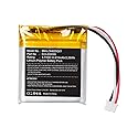 Estry 610mAh Battery Replacement for Logitech H820e 533-000095