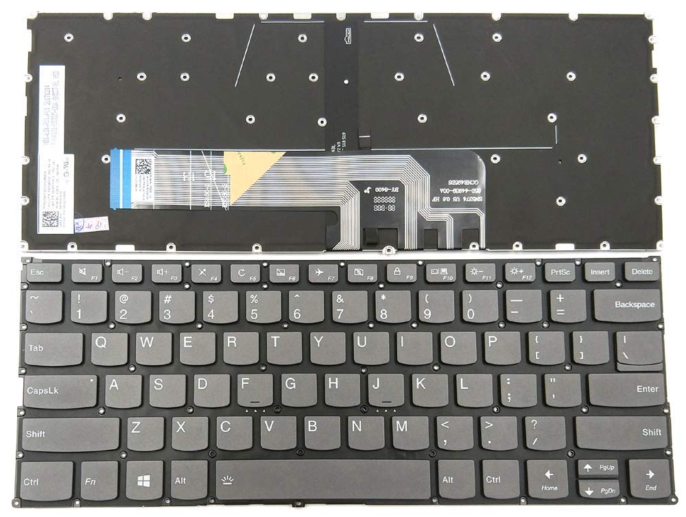 senlinxiaowu Original New for Lenovo Yoga 730-13IKB 730-13IWL 730-15IKB 730-15IWL Laptop US Keyboard Backlit