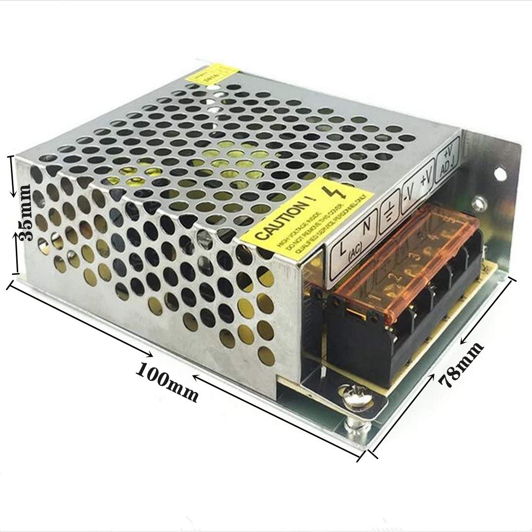 5V Power Supply,PHEVOS AC110V to DC 5v 8A Universal Switching Power Supply for Raspberry PI Models,CCTV, Radio, Computer Project,WS2812B WS2811…