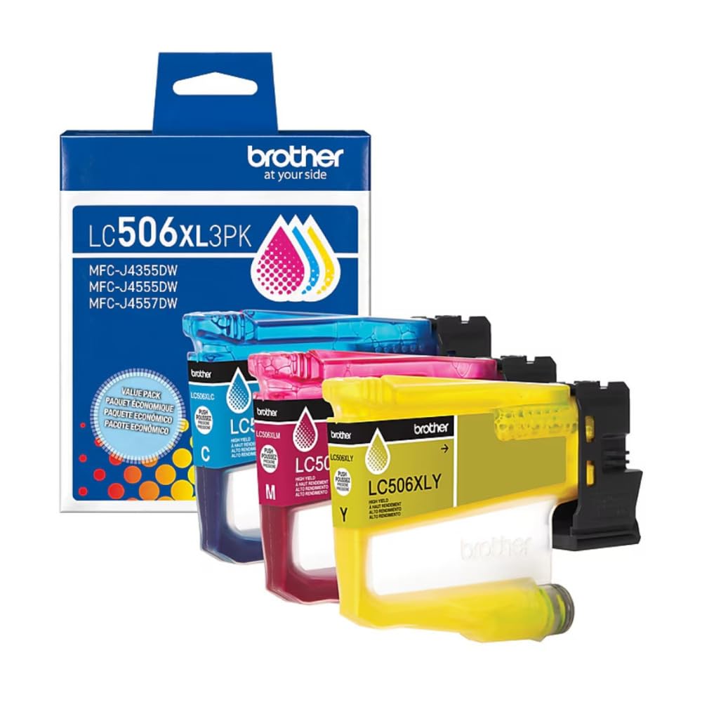 Brother Inkvestment 4355 Wireless Color Inkjet All in One Printer (4 Items)