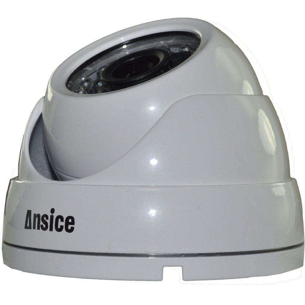 Ansice Wired Turret AHD CCTV Camera AHD 1080P 2.0MP 2MP White Metal Security Camera 2.8mm Lens CMOS Chips with IR-Cut Waterproof Infrared 24 pcs