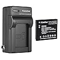 Kastar 1-Pack Battery and AC Wall Charger Replacement for Panasonic Lumix DMC-TS25, Lumix DMC-TS30, Lumix DMC-FH2, Lumix DMC-FH4, Lumix DMC-FH5, Lumix