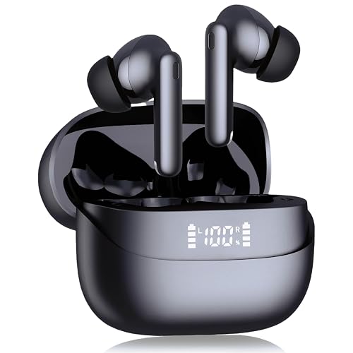 AIMUZIKEER Wireless Earbuds A8 PRO Bluetooth Earbud & in-Ear Headphones Deep Bass Clear Call, IPX7 Waterproof Ear Buds Wireless Earphones, 36Hrs