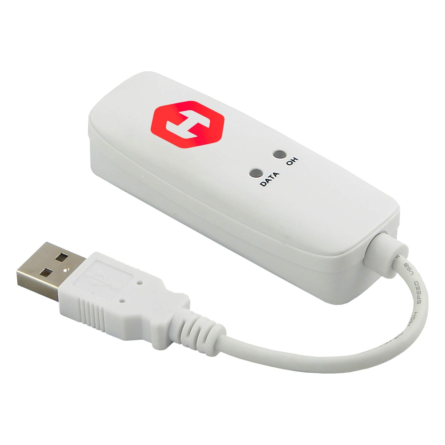 HIRO H50363 V92 56K EXTERNAL DUAL INTERFACE USB USB-C TYPE-C TYPE C DATA FAX DIAL-UP INTERNET MODEM SINGLE PORT TRULY PLUG N PLAY DRIVERLESS