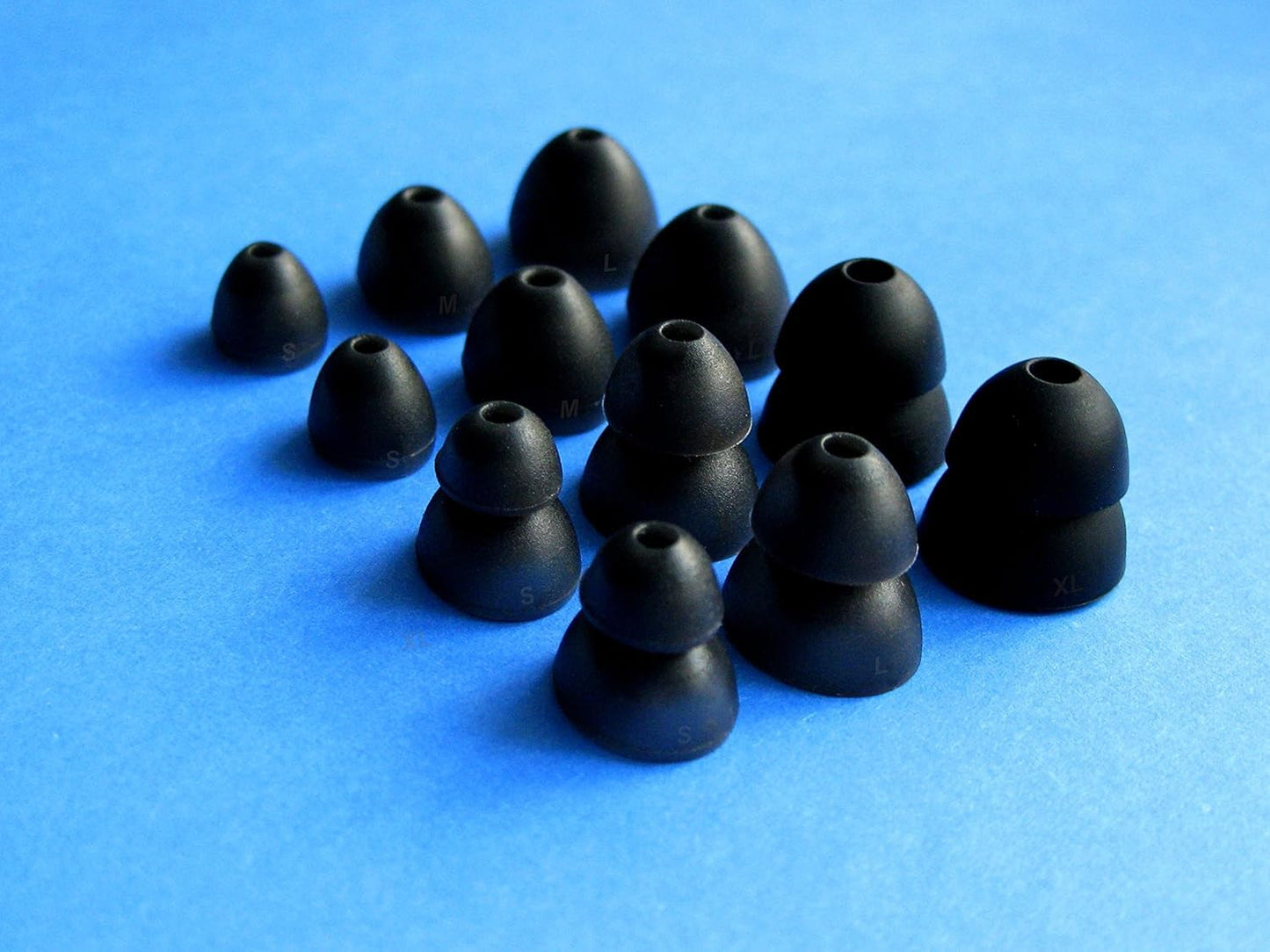 Comfortable B Oval Fit Kit Compatible with Shure SE110, SE112, SE115, SE210, SE215, SE315, SE420, SE425, SE530 PTH, SE535, SE846 in-Ear Stereo…