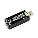 Waveshare USB Sound Card for Raspberry Pi/Jetson Nano USB Audio Module External Audio Converter Recording and Playback Support Stereo Codec Onboard