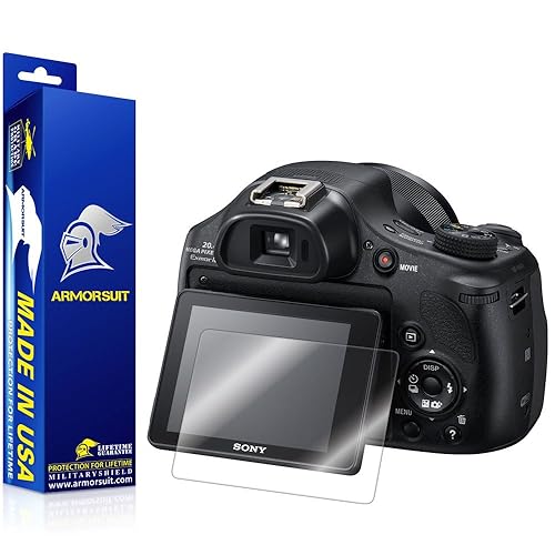 ArmorSuit MilitaryShield Screen Protector for Sony DSC-HX400V Camera - Max Coverage Anti-Bubble HD Clear Film