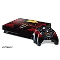 247 Skins Graphics kit Sticker Decal Compatible with Xbox One X and Wireless Controllers - Direwolf