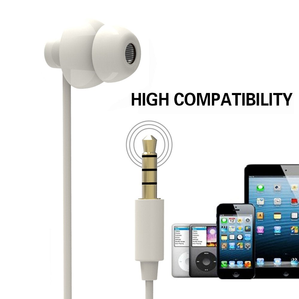 Ururtm Sleep Soundproof Earbuds Headphones, Noise Isolating Soft Earbuds for Sleeping, Nighttime, Insomnia, Side Sleeper, Snoring, Travel, Meditation…