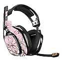MightySkins Skin Compatible with Astro A40 3rd Generation Gaming Headset - Conceal Pink Protective, Durable, and Unique Vinyl Decal wrap Cover Easy