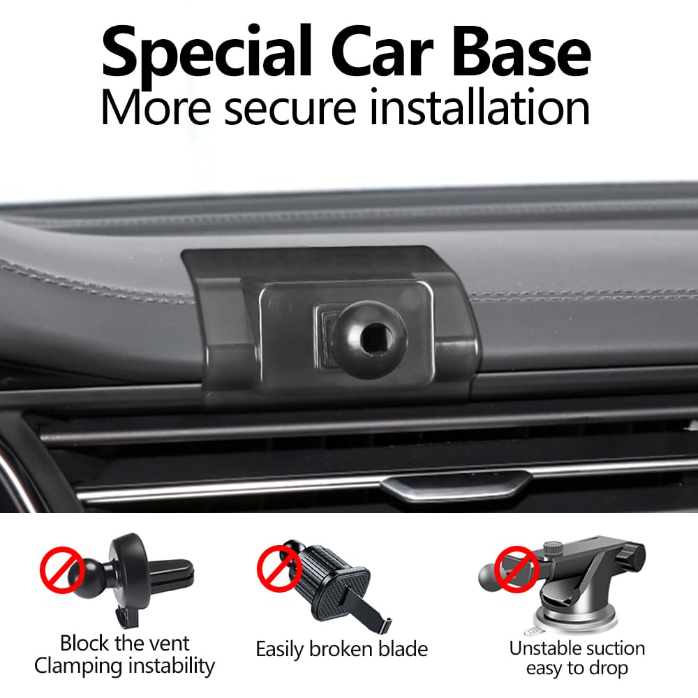 JIEZMO Car Magnetic Phone Mount for Audi Q7 SQ7 2020-2026 and Audi Q8 SQ8 RSQ8 2019-2026 Auto Interior Accessories Best Cellphone Holder Mobile Cradle