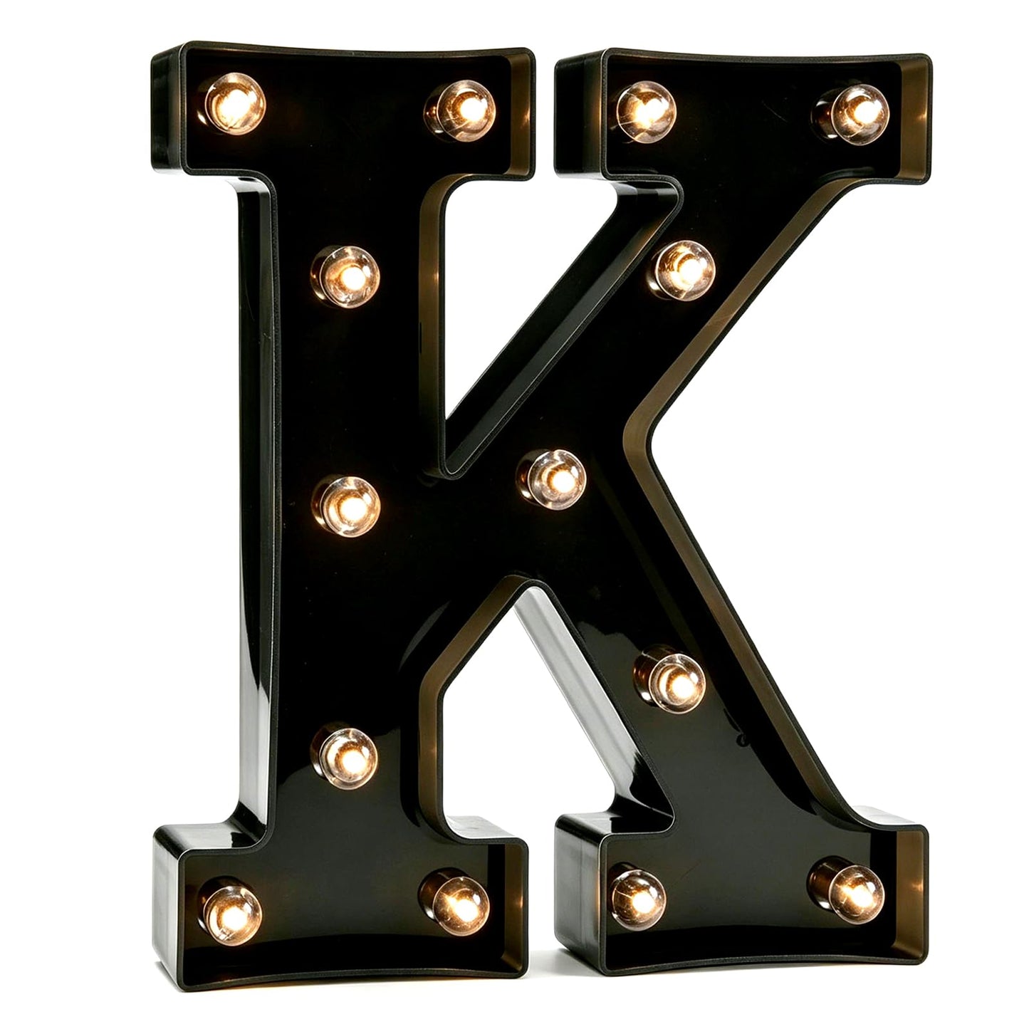 Decorative LED Illuminated Letter Marquee Sign - Alphabet Marquee Letters with Lights For Wedding Birthday Party Christmas Night Light Lamp Home Bar