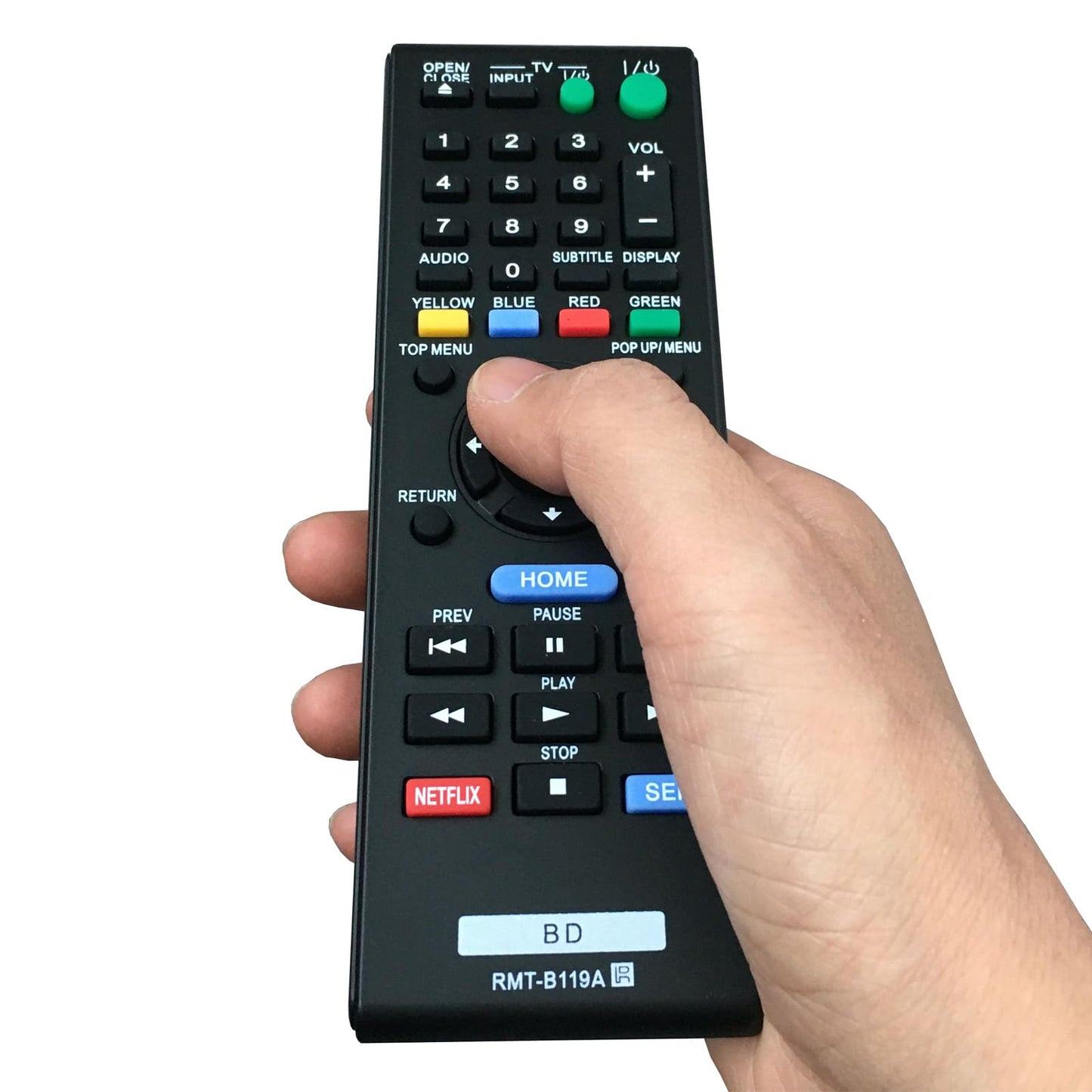 New Replacement RMT-B119A Universal DVD Remote Control for Sony Blu-Ray Disc DVD Player BDP-BX59 BDP-S390 BDP-S590 BDP-BX110 BDP-S1100 BDP-S3100