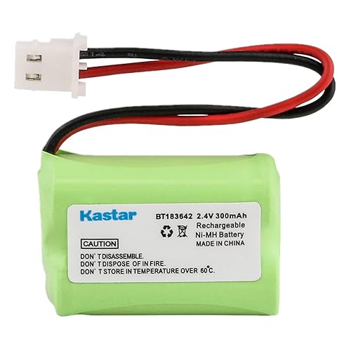 Kastar BT183642 / BT283642 Ni-MH Battery 2.4V 300mA Replacement for LS6002 LS6005 LS6181 LS6191 LS6195 LS6195-1 LS6195-5 LS6195-6 LS6195-7 LS6195-8