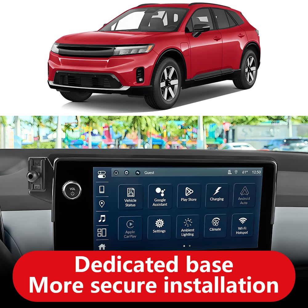 LUNQIN Car Phone Holder for Honda Prologue 2024 2025 2026 ?Acura ZDX 2024 2025 Auto Accessories Navigation Bracket Interior Screen Decoration Dash