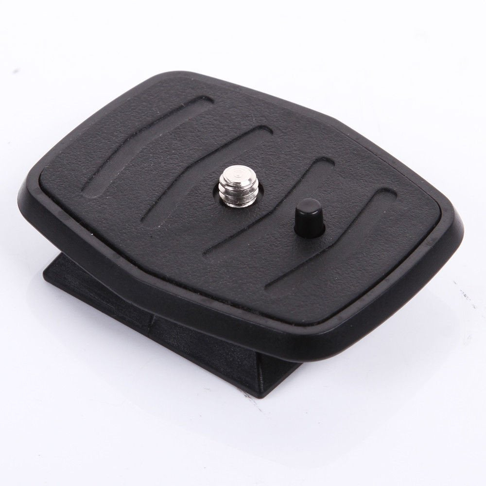 FocusFoto QB-4W Quick Release Plate with 1/4 Inch Mount Screw Replace for Velbon CX-444, CX-888, CX-460, CX-460 mini, CX-470, CX-570, CX-690, DF-50