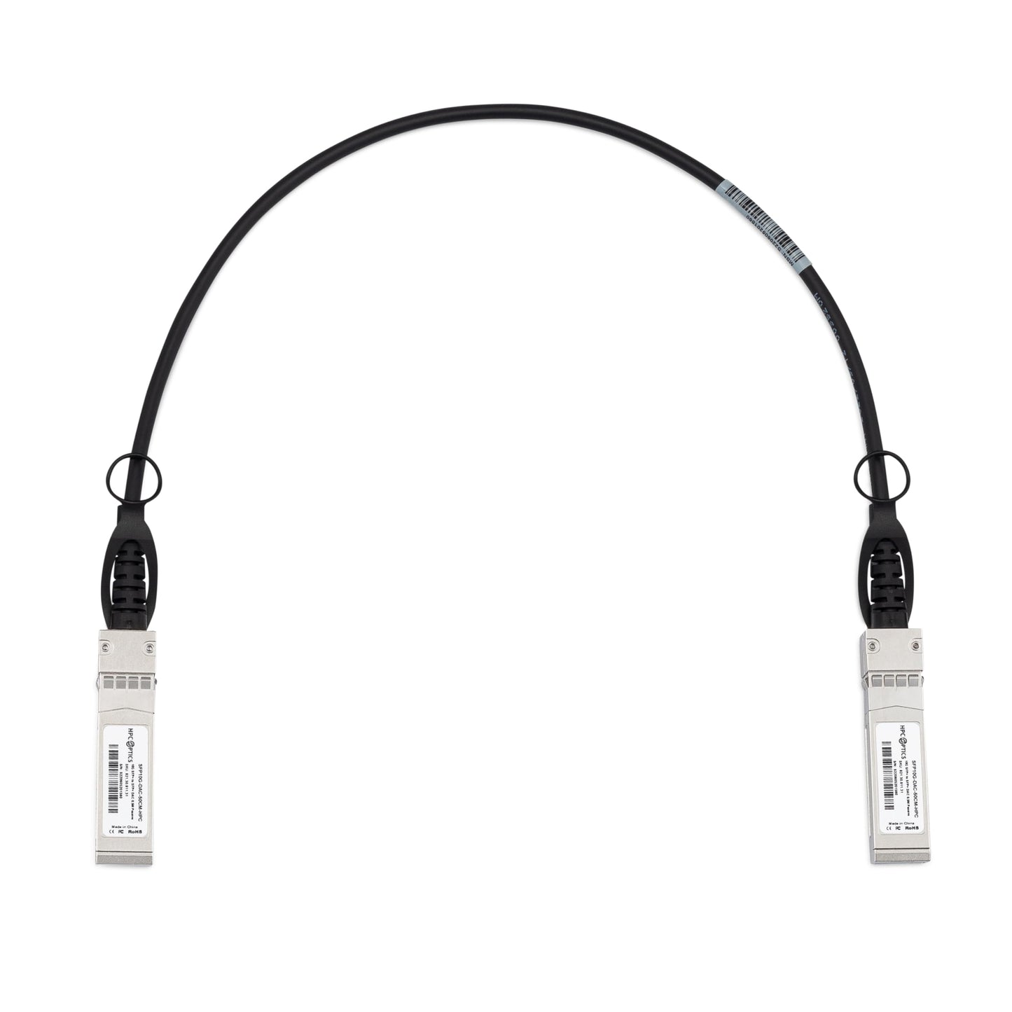 HPC Optics Compatible with Fortinet SP-Cable-FS-SFP+05 10G SFP+ to SFP+ 50cm Twinax DAC