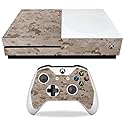 MightySkins Skin Compatible with Microsoft Xbox One S - Desert Camo | Protective, Durable, and Unique Vinyl Decal wrap Cover | Easy to Apply, Remove