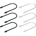 Philips 6 Piece Flex Ties 7 Inch Zip Ties Cable Management Multi-Purpose Cord Organizer Reusable Cable Ties for Extension Cords Power Strips Outdoor