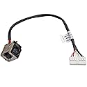 Zahara DC Power Jack with Cable Socket Plug Charging Port Replacement for HP Pavilion dv7-6b77dx dv7-6b86us A1T57UA dv7-6b78us A6S20UA
