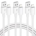 3 Pack Apple MFi Certified Charger Cable 3ft, Lightning to USB Cable 2.4A Fast Charging,iPhone chargning Cables for iPhone 13/12/11/11Pro/11Max…