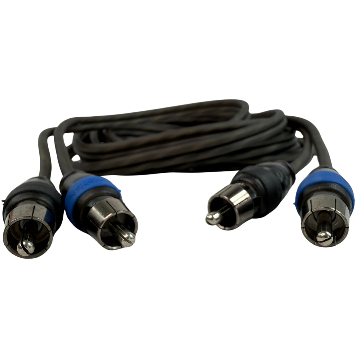 Sky High Car Audio 2 Channel Twisted 9 ft RCA Cables Coated 9' OFC