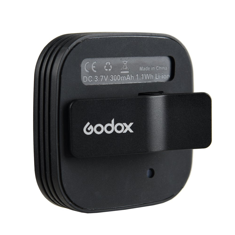 Godox LEDM32 Mini Video Light Smartphone Selfie LED Camera Light with Built-in Lithium Battery for iPhone iPad Sumsung All Kinds Photography Phones