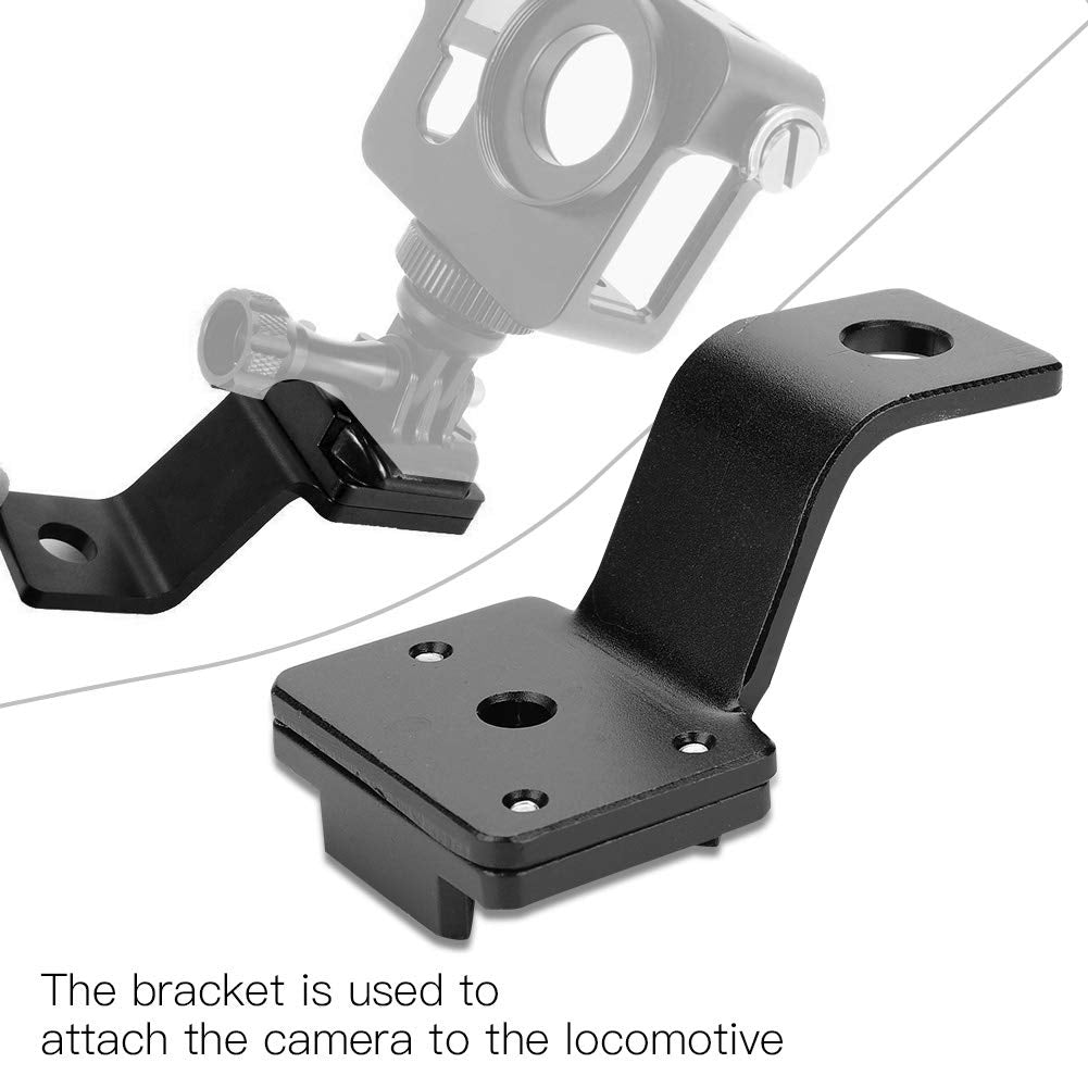 Sports Camera Holder Bracket, Aluminum Motorcycle Rearview Mirror Mount Bracket Holder Accessory for for Xiaoyi Action Cameras