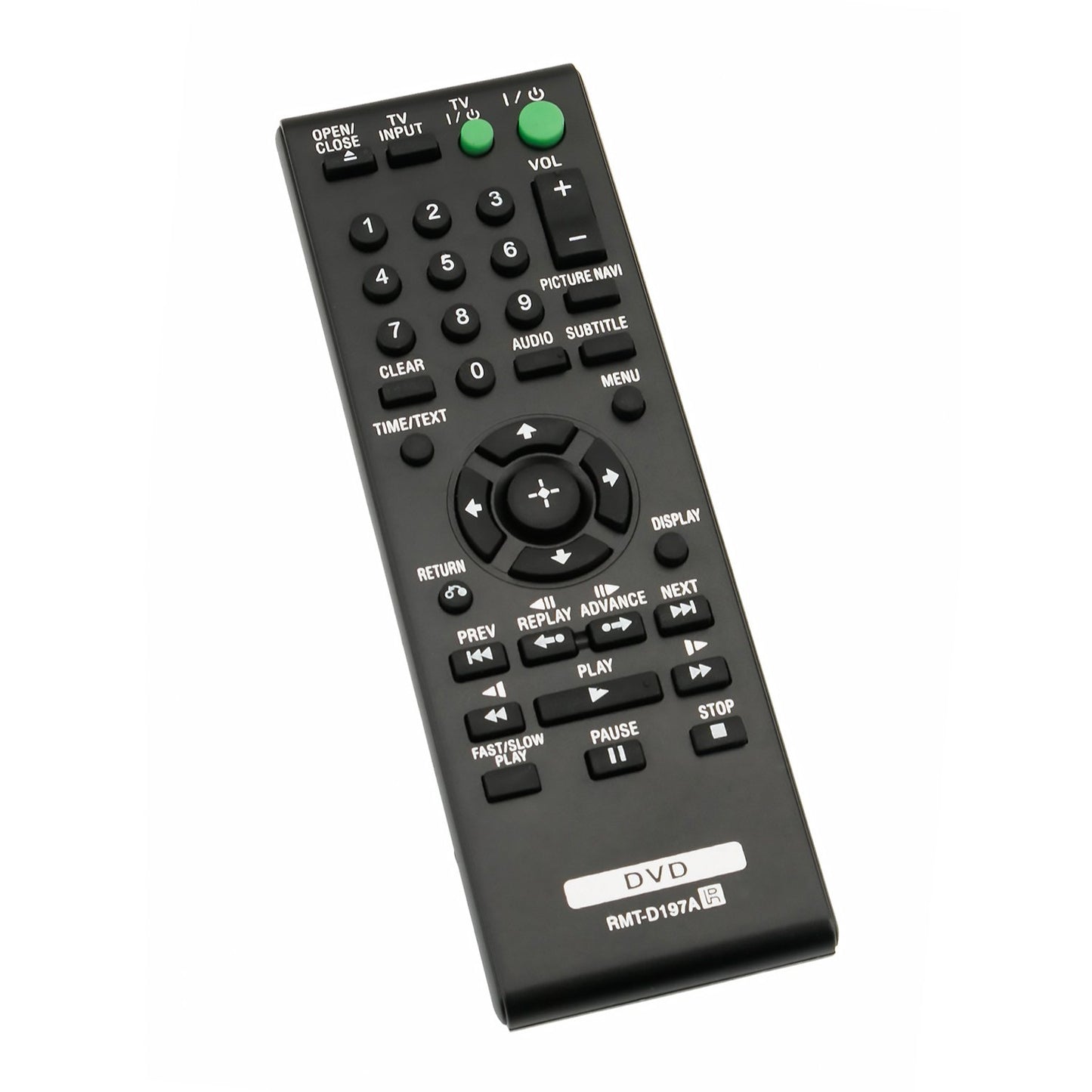 AIDITIYMI RMT-D197A RMTD197A Replaced Remote Control fit for Sony CD/DVD Player DVP-SR510H DVP-SR210P DVP-SR510 DVP-SR210 DVPSR510H DVPSR210P DVPSR510
