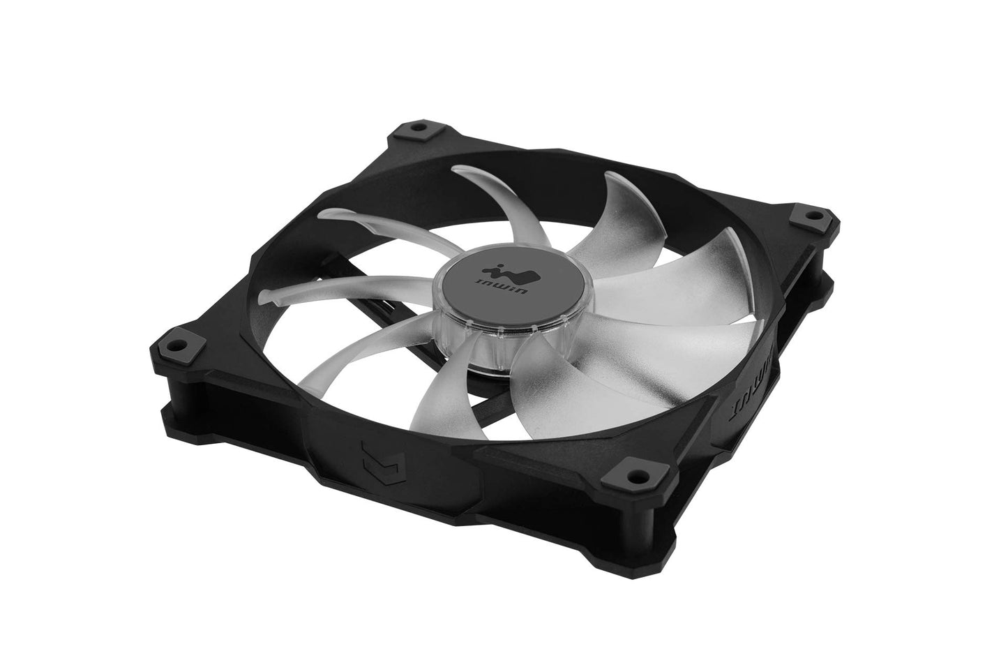 InWin Jupiter AJ140 Addressable RGB Triple Fan Kit 140mm High Performance Cooling Computer Case Fan Cooling with Control (AJ140-3PK)