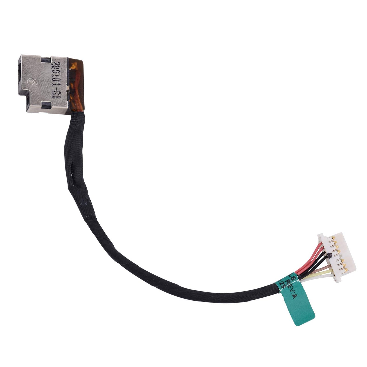 SUNMALL 799736-F57 799736-Y57 DC Jack Power Plug In Charging Port Connector Socket with Wire Cable Harness Compatible with hp 15-AC 15-AC163NR