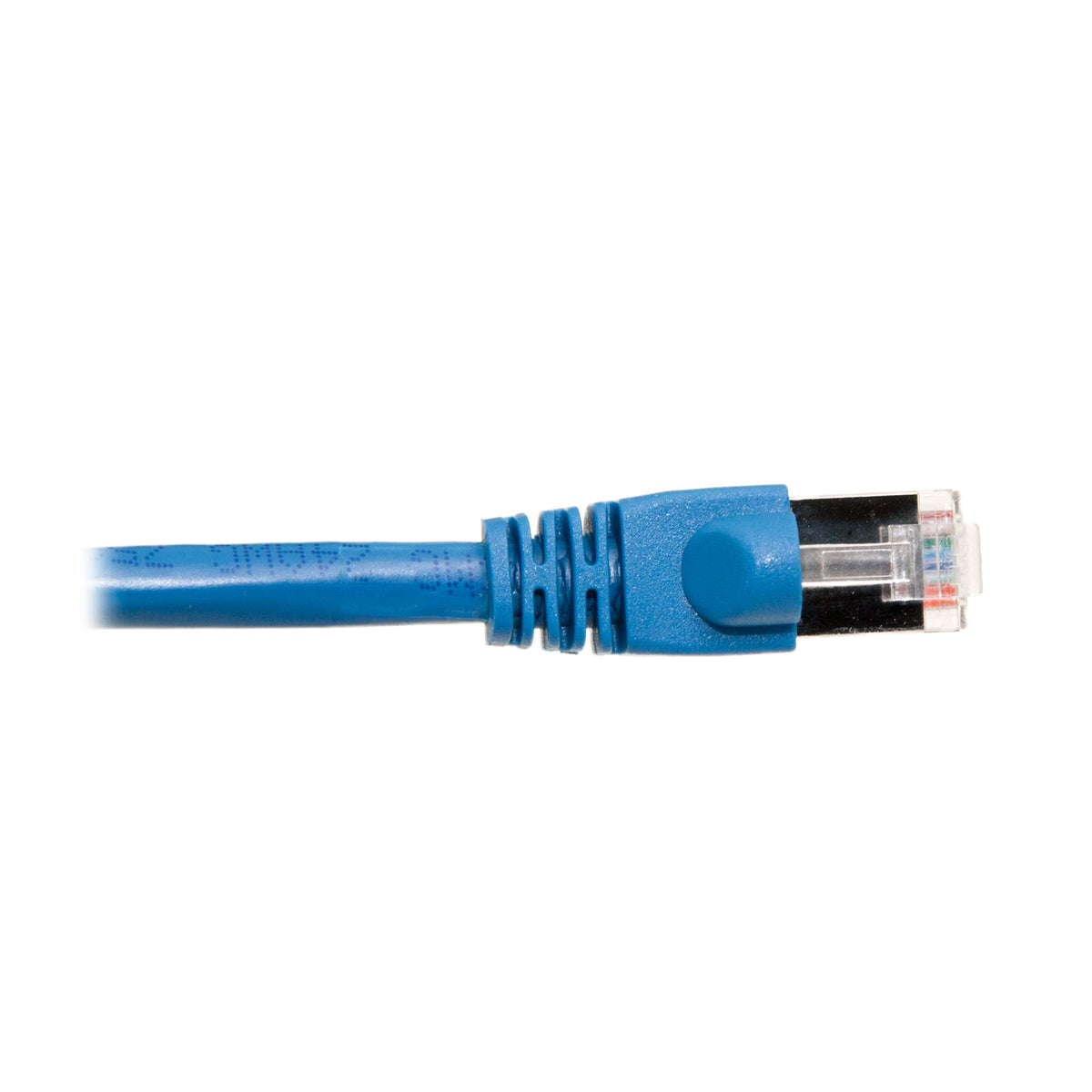 CableWholesale Cat6 F/UTP Shielded Ethernet Cable, Snagless, 14 ft, Blue