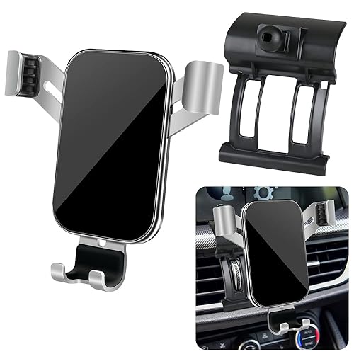 LUNQIN Car Phone Holder for Alfa Romeo Stelvio 2018 2019 2020 2021 2022 2023 2024 2025 2026 Auto Interior Accessories Best Cell Phones Mount Cellphone