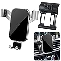LUNQIN Car Phone Holder for Alfa Romeo Stelvio 2018 2019 2020 2021 2022 2023 2024 2025 2026 Auto Interior Accessories Best Cell Phones Mount Cellphone