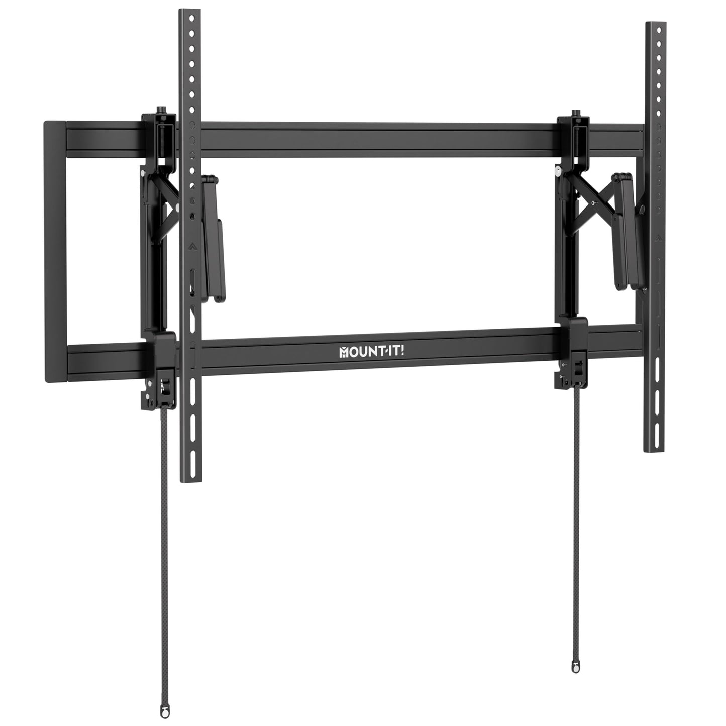 Mount-It! Advanced Extendable Tilt TV Wall Mount for 55-105 Inch TVs, Low Profile 2.1” Heavy-Duty Bracket with 6.8” Extension, Tilt & Swivel