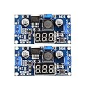 2 Pcs LM2596s DC Buck Converter, MELIFE Adjustable DC to DC Step-down Voltage Regulator Power Module 36V 24V 12V to 5V 2A Voltage Stabilizer with LED…