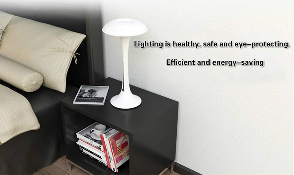 Magic Umbrella Eye Protection Table Lamp, Household Air Purifier, with Negative Ion and Photocatalyst Technology to Purify The Air, Can Remove