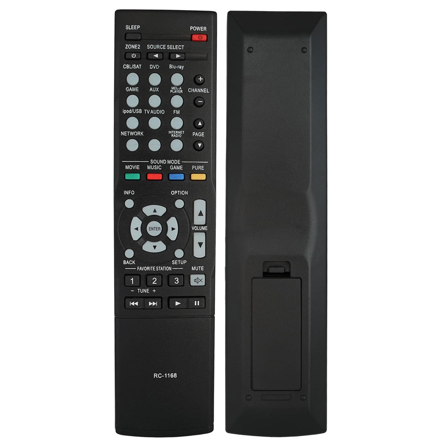Replaced Remote Control Compatible for Denon AVR-1913 AVR-2113CI AVR-E400 Home Theater AV Receiver System