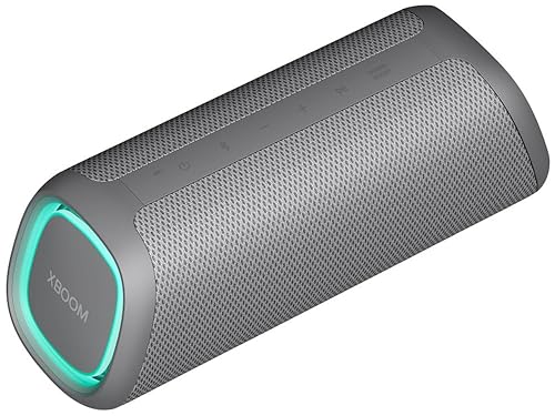 LG XG5QGR XBOOM Portable Bluetooth Speaker w/XBOOM Lighting (2023) (Renewed)