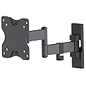MANHATTAN Universal Wall Mounted TV Hardware Flat Panel TV Arm Double Arm Black 461368