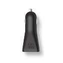 GoTo Dual USB Car Charger, Dual Port Fast USB A for iPhone 13 12 11 Pro max XR Xs SE iPad, Galaxy S21 S20 S10 Plus Ultra Note 20, Pixel 6 5 4, USB-A