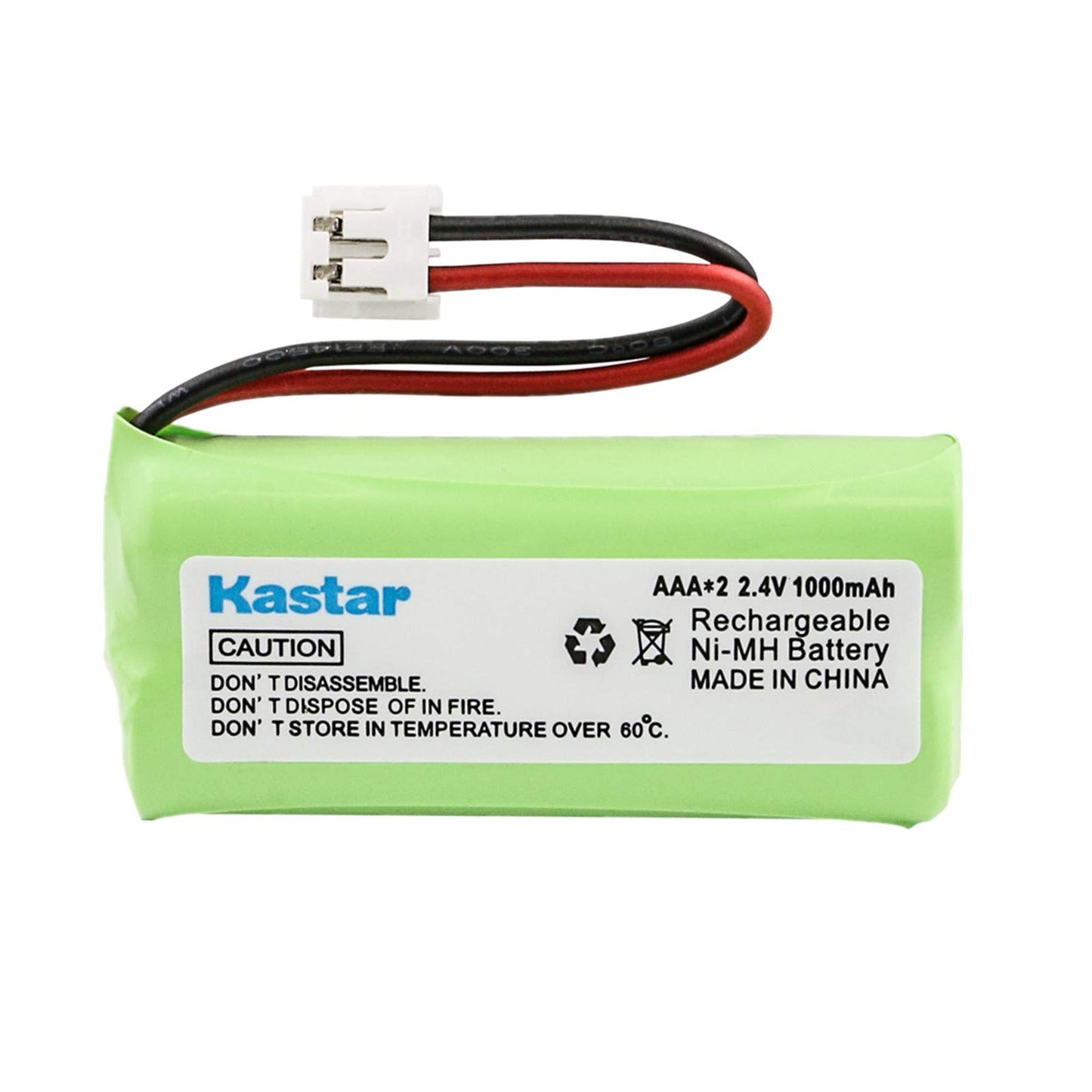 Kastar 3-PACK AAAX2 2.4V EH 1000mAh Ni-MH Rechargeable Battery for BT184342 BT284342 BT18433 BT28433 BT-1011 BT-1022 BT-1031 Vtech CS6229 DS6301
