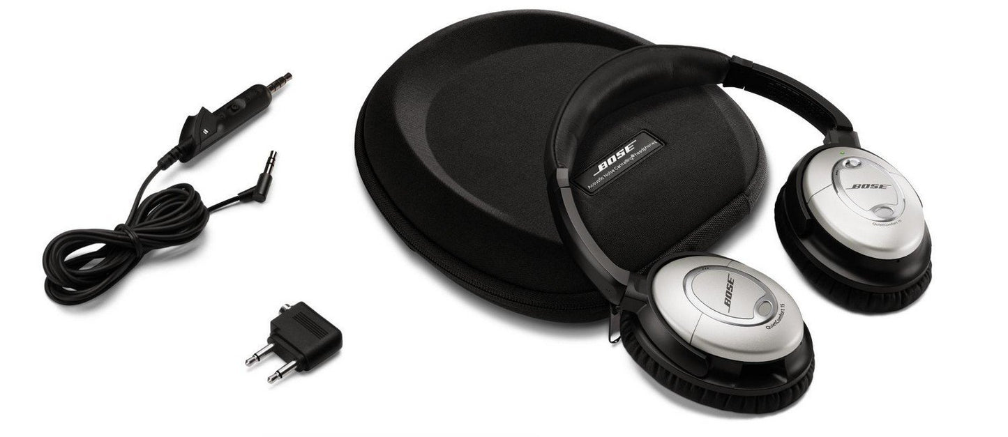 Bose QuietComfort 15 Acoustic Noise Cancelling Headphones (Renewed)