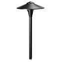 SPW Vista Professional Outdoor Lighting PR-4704-B-2.5-W-T3 Path Light with Aluminum Housing & Black Finish (Includes 2950K 2.5W T-3 LED Lamp Bulb)