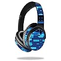 MightySkins Skin Compatible with Bose QuietComfort 35 Headphones - Space Blocks | Protective, Durable, and Unique Vinyl Decal wrap Cover | Easy…