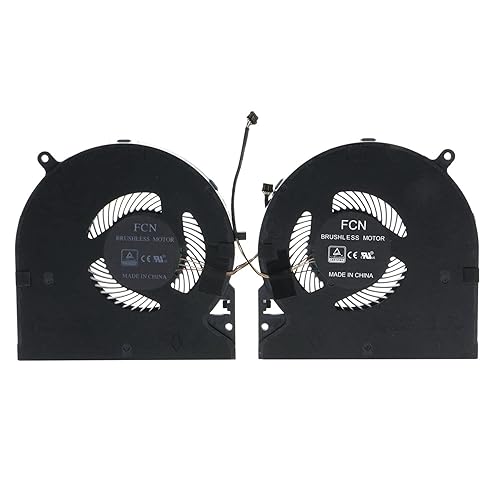 Replacement CPU&GPU Cooling Fan for Razer Blade 15 RZ09-02886 RZ09-0288 RZ09-0301 RZ09-03018E52 RZ09-03017EM2 Blade 15 Advanced RZ09-0330 Model 2020
