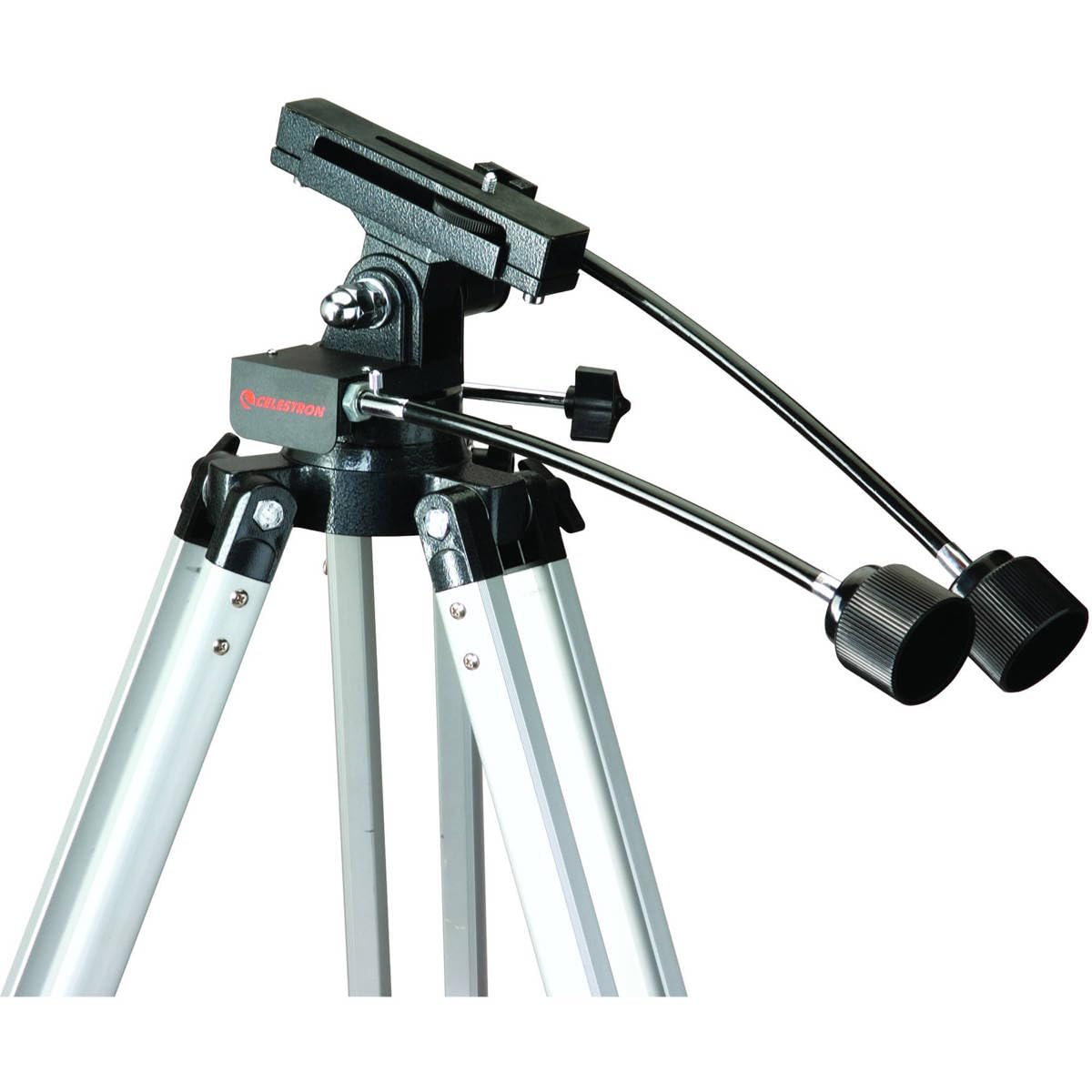 Celestron - Heavy Duy Alt-Azimuth Tripod - Sturdy Extendable Aluminum Tripod - Use for Spotting Scope, Binocular, Camera, and Small Telescope - Slow