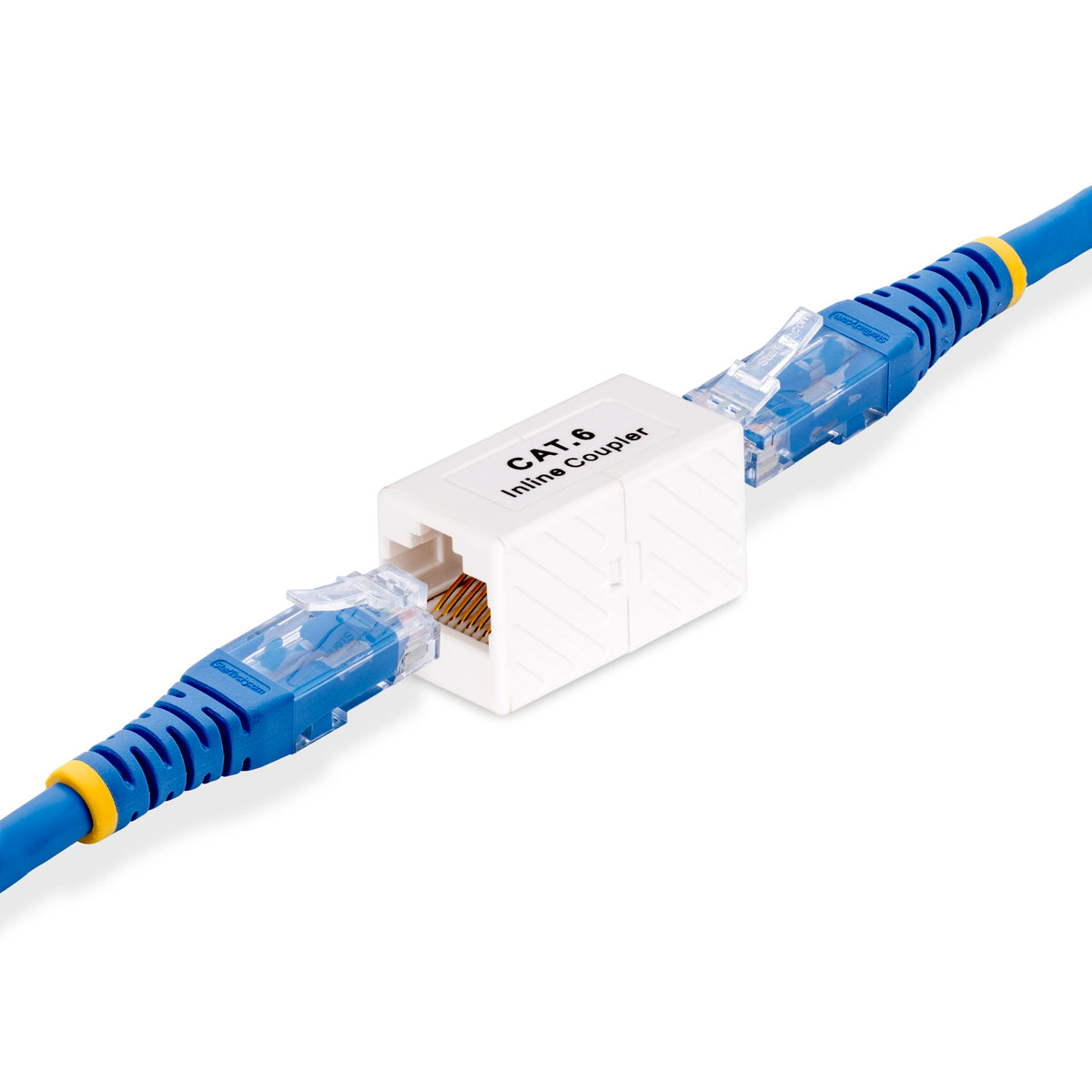 StarTech Cat6 Keystone Coupler 5-Pack, RJ45 F/F Inline, T568B